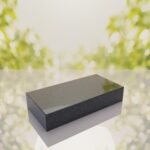 Raised Polished Flat Granite Grave Marker