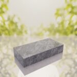 Raised Polished Flat Granite Grave Marker