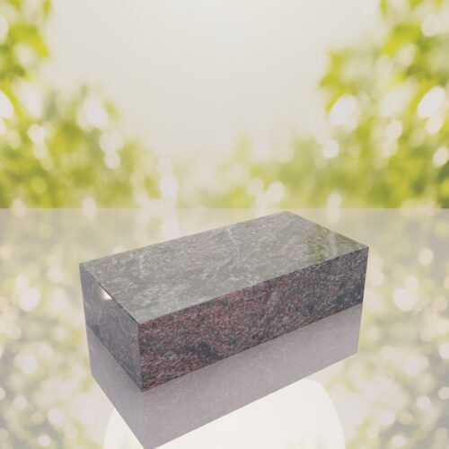 Polished Flat Granite Grave Marker
