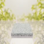 Classic Polished Half Ledger Granite Memorial