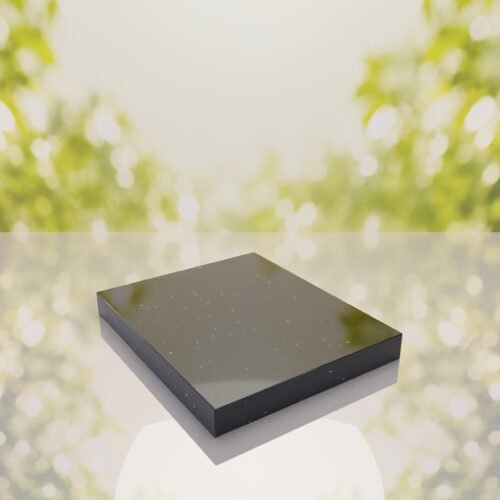 Classic Polished Half Ledger Granite Memorial
