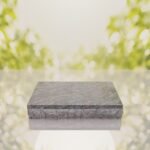 Rock Edge Flat Granite Grave Marker