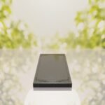 Floral Border Granite Ledger Memorial
