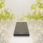 Floral Border Granite Ledger Memorial