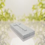 Cross Relief Granite Ledger Memorial