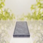 Classic Border Granite Ledger Memorial