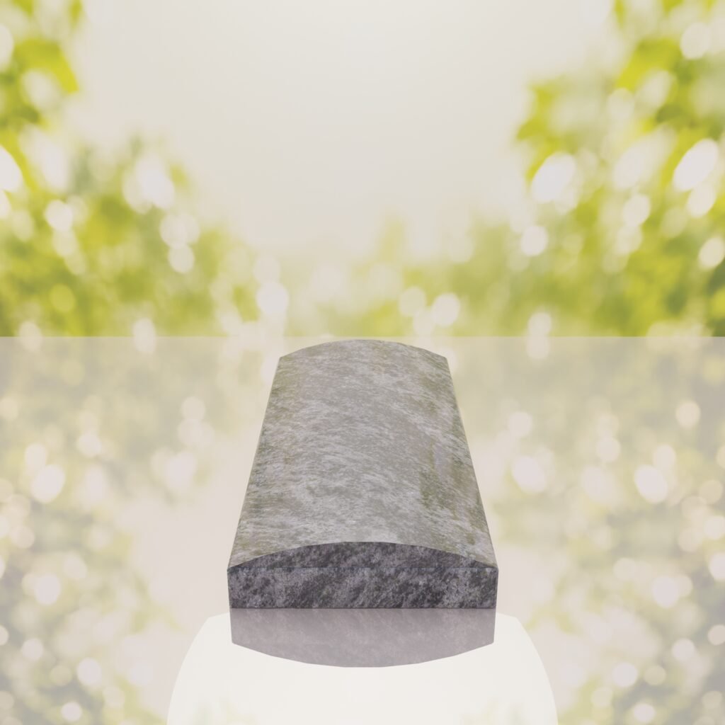 Arched Top Granite Ledger Memorial
