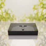 Christian Cross Bevel Granite Grave Marker
