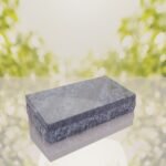 Rock Base Bevel Granite Grave Marker