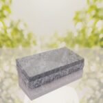Rock Base Bevel Granite Grave Marker