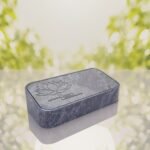 Lotus Bevel Granite Grave Marker