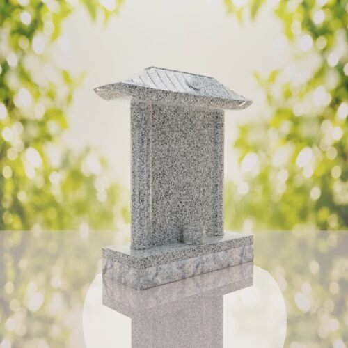 Pagoda Roof Granite Memorial