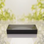 Companion Bevel Granite Grave Marker with Ivy Corner Design