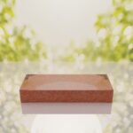 Companion Bevel Granite Grave Marker with Ivy Corner Design