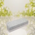 Companion Bevel Granite Grave Marker with Floral Corner Design