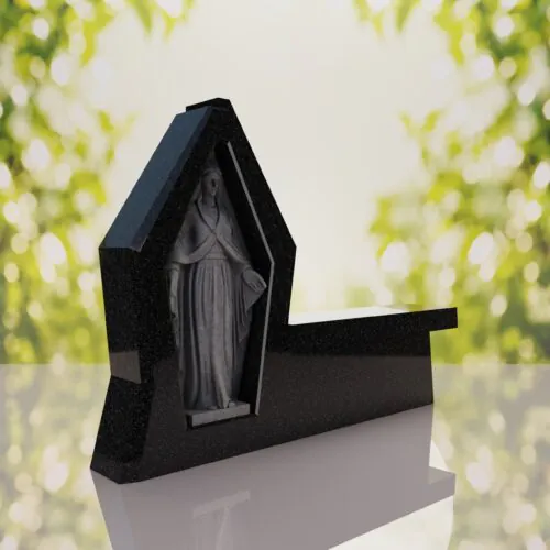 Madonna Granite Memorial Bench