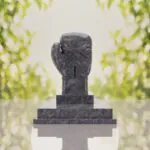 Boxing Glove Headstone