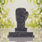 Boxing Glove Headstone