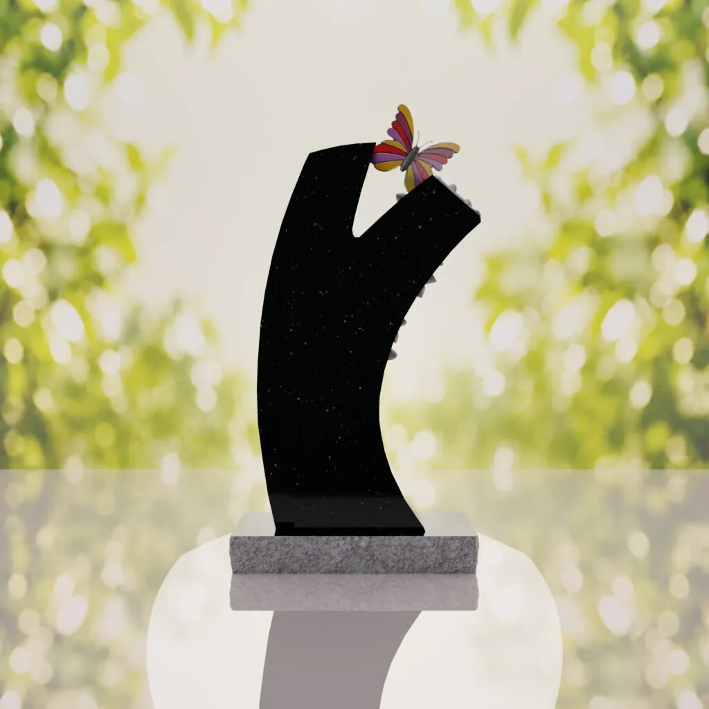 Butterfly Child Headstone