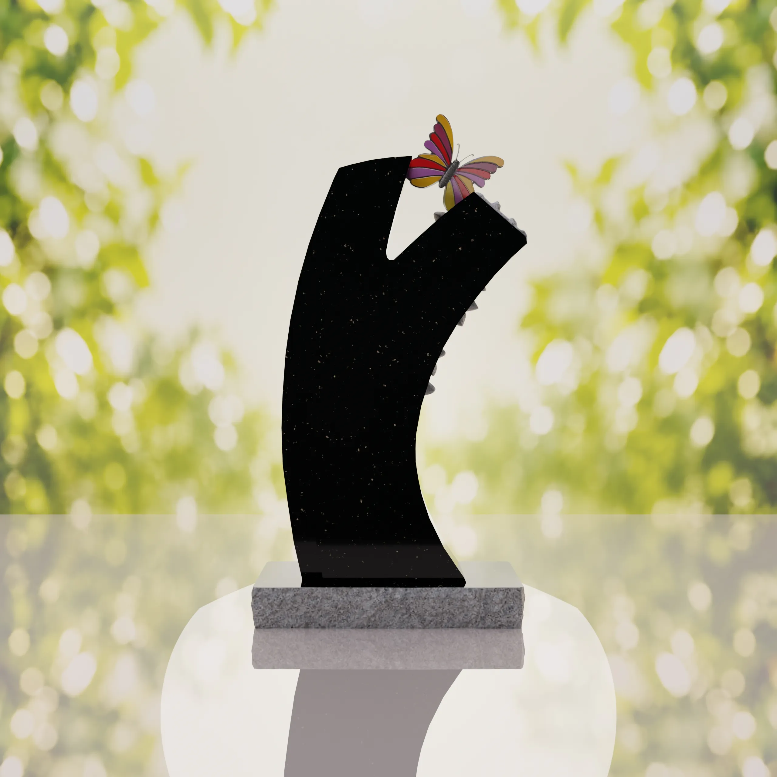 Butterfly Child Headstone