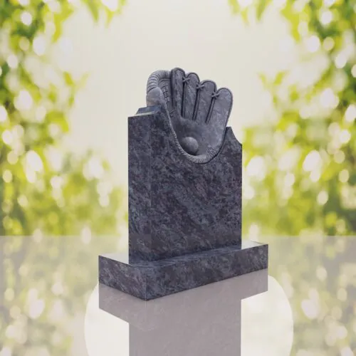 Baseball Glove Headstone