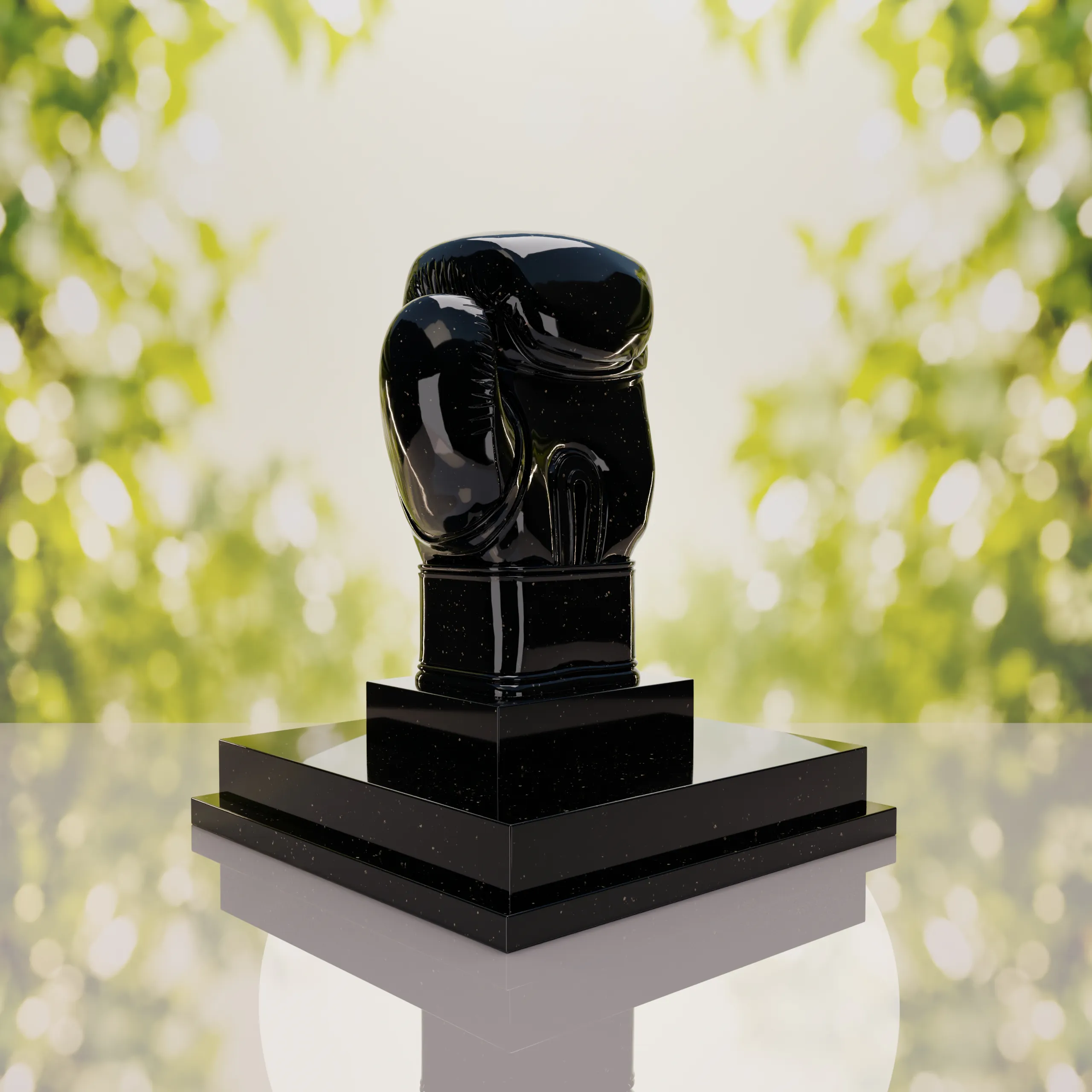 Boxing Glove Headstone