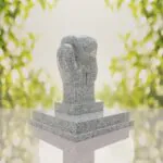 Boxing Glove Headstone