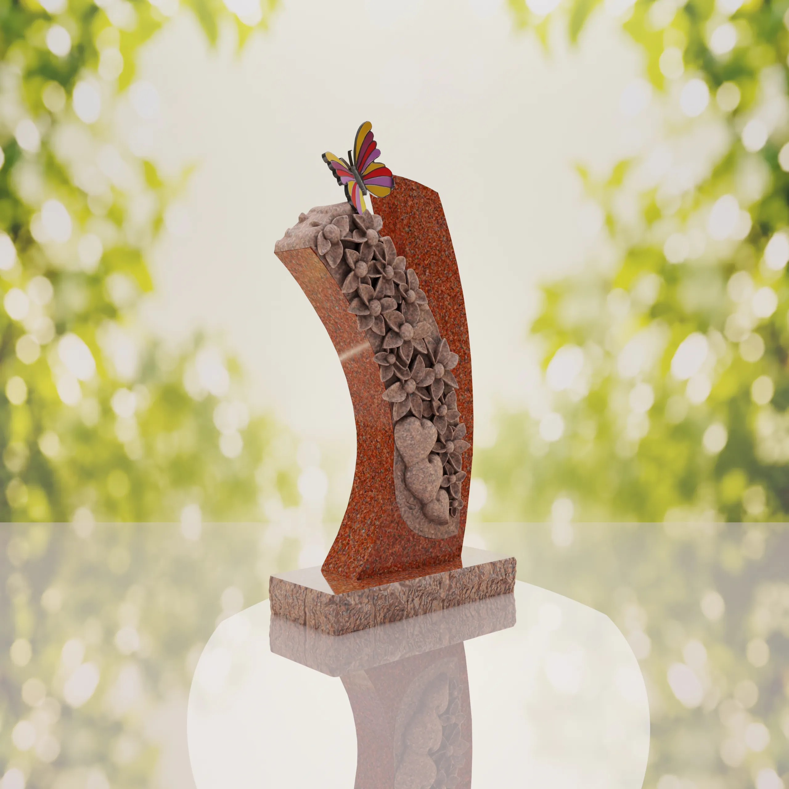 Butterfly Child Headstone