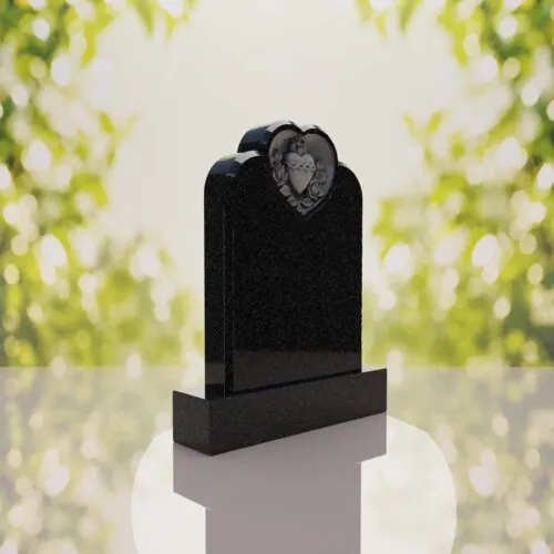 Devotion to the Sacred Heart Granite Memorial
